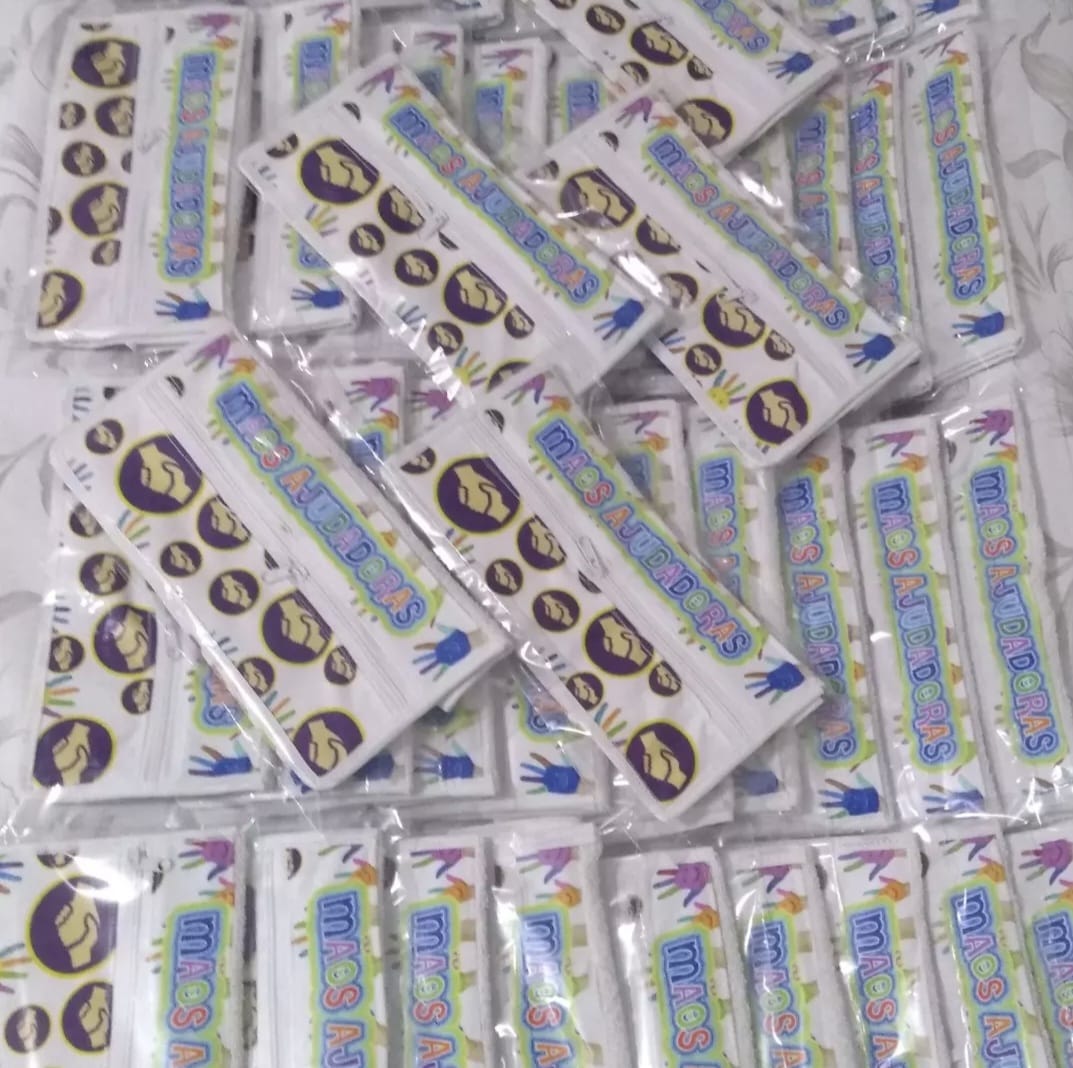 Toalhinha com Necessaire Porta-Higiene Bucal - Imagem 3