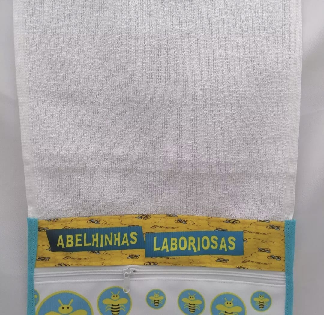Toalhinha com Necessaire Porta-Higiene Bucal - Imagem 8